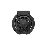 Support universel pour guidon de vélo électrique et porte-bouteille avec construction en métal et ABS, design sportif