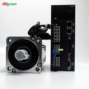 มอเตอร์เซอร์โว Allgreen รุ่น 80ST-M03520 220V 750W AC 3.5N.m 2000RPM 0.75KW ชุดขับเคลื่อนมอเตอร์เซอร์โว AC เฟสเดียว สำหรับเครื่อง CNC - Product Image 4