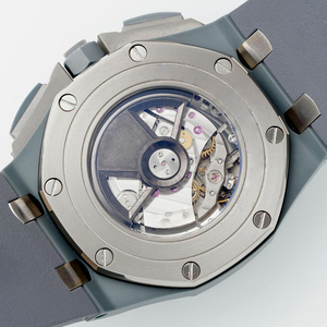 นาฬิกาจักรกล 44 มม. หน้าปัดเซรามิกสีเทาอัตโนมัติ นาฬิกาผู้ชายสุดหรู โครโนกราฟ นาฬิกาออฟชอร์อัตโนมัติ สปอร์ต - Product Image 5