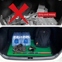 2024 étui de plateau de coffre arrière en Silicone écologique personnalisé accessoire de tapis de doublure de coffre de voiture étanche avec caractéristiques d'utilisation d'outil