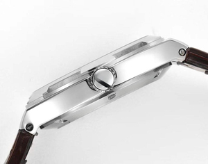 High End Trendy Luxury Stainless Steel Case Genuine Leather Strap <b>Automatic</b> Men's <b>Watch</b> Casual <b>Watch</b> - Product Image 2