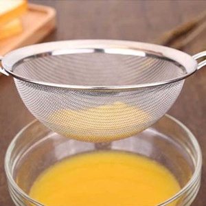 Passoire en acier inoxydable 16 cm 60 mailles, pour lait de soja, jus, sésame, cuisine domestique, cuillère à nouilles, <span class=keywords><strong>tamis</strong></span> à farine <span class=keywords><strong>chinois</strong></span> - Product Image 4