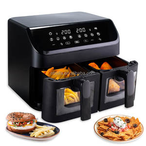 Aifa New Mold Digital Twin Basket Dual Two Basket <span class=keywords><strong>Freidora</strong></span> <span class=keywords><strong>de</strong></span> aire doble cesta Venta al por mayor <span class=keywords><strong>Freidora</strong></span> <span class=keywords><strong>de</strong></span> aire <span class=keywords><strong>precio</strong></span> <span class=keywords><strong>de</strong></span> fábrica 8 9 <span class=keywords><strong>10</strong></span> <span class=keywords><strong>litros</strong></span> - Product Image 5