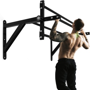 Barre de traction murale rotative Wellshow Sport pour entraînement d'escalade, barre de musculation pour tractions et pompes avec goupille de verrouillage - Product Image 6