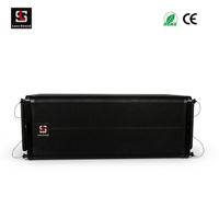 Système de sonorisation professionnel actif Lase Sound LA-5 10-Line Array avec amplificateur de classe D et caisson de basses en néodyme
