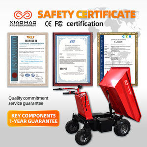 รถตักล้อยางขนาดเล็กสำหรับใช้ในครัวเรือน บรรทุกได้ 500 กก. สำหรับการขนถ่ายสินค้าในลาน/คลังสินค้า ประสิทธิภาพสูง - Product Image 5