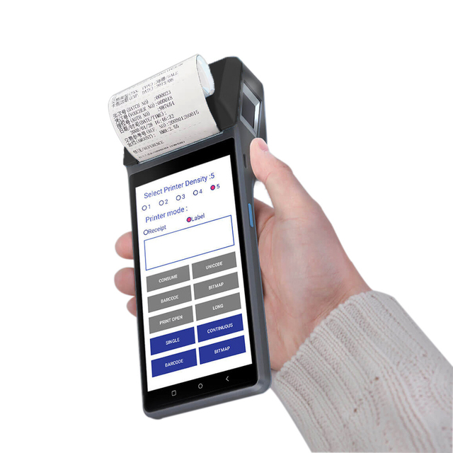 Pos Payment Terminal Automatic Ticketing Bus Fare Collection Validator Z300