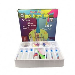 New Arrival 2025 DIY Slime Kits Making Your Own Glitter Assorted Colors Non-Borax Glue Washable Liquid Slime - Product Image 4