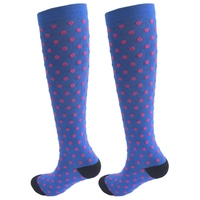 WUYANG USINE Conception Personnalisée Chaussettes Haute Élastique Sport Football Basketball Chaussettes De Compression 20-30mmgh pour Hommes Femmes MedicalSocks