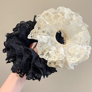 2026 Popular Niche Design Temperament Exquisite Hair Tie <b>Sweet</b> Simple Vintage Women's Hair Ties Fashion Jewelry Wholesale - Product Image 3