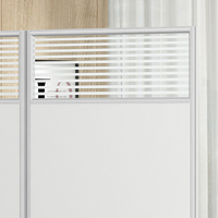 YDPF-63 moderne pliable écran cloison mobile bureau table diviseur cloison panneau mur bureau cloisons mur