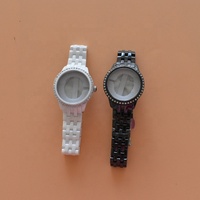 Boîtier à bracelet en céramique pour Armani Smartwatch AR1477/1478 Accessoire de montre haut de gamme