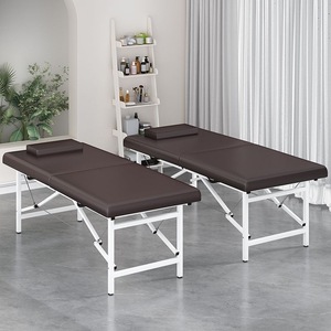 Hot Sale Portable <b>Foldable</b> Massage <b>Table</b> Beech Wood Frame 7cm Foam Spa Salon Esthetician Chiropractic Tattoo Beauty - Product Image 1