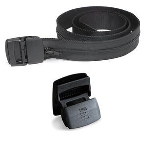 Ceinture de poche à fermeture éclair personnalisée avec boucle en plastique antivol pour les voyages en plein air - Product Image 2