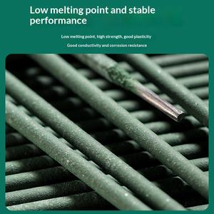 Électrode de soudage en acier inoxydable stabilisée à l'arc pour débutants, nouveau <span class=keywords><strong>point</strong></span> de fusion bas, AC DC 2,0 mm, électrode galvanisée extra fine - Product Image 2