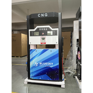 Bluesky Chất lượng cao vòi phun đôi cng Dispenser 2 lưu lượng kế cng điền máy thiết bị Dịch vụ thiết yếu cho cng trạm - Product Image 4