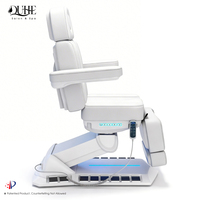 Lit de beauté blanc de haute qualité, fauteuil électrique pour soins du visage, lit d'esthéticienne, lit de massage inclinable, ensemble de traitement cosmétique pour spa et salon