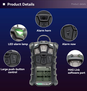<span class=keywords><strong>MSA</strong></span> O2 ir 4XR O2 CO H2S metan yanıcı gazlar için taşınabilir Multigas dedektörü şarj edilebilir pil stokta - Product Image 2