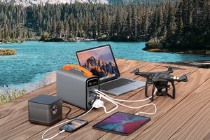 Kit générateur solaire 1000W, station d'alimentation portable avec panneau solaire pliable 200W - Product Image 6