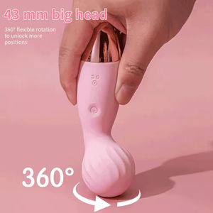 Hochwertiger Mini-Vibrator Massagestab 12 Frequenzmodi Klitoris-Stimulator USB-Aufladbarer Vibrator Sexspielzeug - Product Image 3