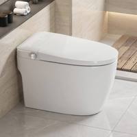 WC intelligent pour usage domestique, cuvette de toilette électrique, bidet intégré, toilette en céramique entièrement automatique, WC intelligent moderne
