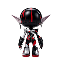Figura de acción articulada de elfo gótico personalizada OEM, muñeco coleccionable con embalaje personalizado, servicio personalizado de fábrica original de China