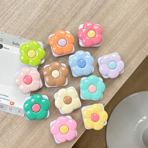 Милый мультяшный держатель для телефона в виде цветка из силикона, подставка-держатель для смартфона, аксессуар для мобильного телефона - Product Image 4