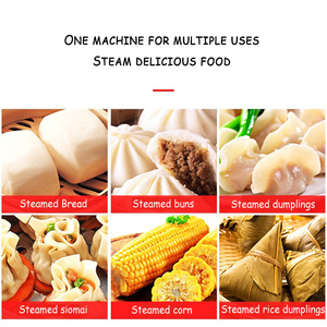 भोजन के लिए उच्च क्षमता स्टीमर मशीन कम फॉग बर्गर बन स्टीमर फूड गर्म प्रदर्शन - Product Image 2