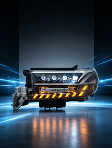 Phares LED haute luminosité, phares LED automatiques, accessoires d'éclairage LED pour voiture, pour Land Cruiser LC200 2016-2020 - Product Image 1