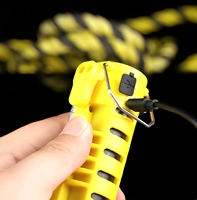 Lampe de travail LED COB magnétique à intensité variable, rechargeable, alimentée par piles AA, portable, étanche IP44, lampe d'inspection, marteau de sécurité, corde