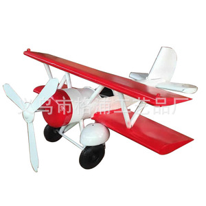 แบบจำลองเครื่องบินโลหะสีแดงขนาด 1:1 สำหรับตกแต่งภายนอกอาคาร เหมาะสำหรับสถานที่ท่องเที่ยว - Product Image 2