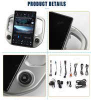 Autoradio 14.4 pouces pour Chevrolet Colorado GMC Canyon 2014-2018 Android 13 sans fil Carplay voiture GPS Navigation lecteur multimédia