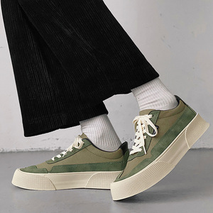 Chaussures décontractées en toile à plateforme doublées de fourrure pour femmes, style marche décontractée, personnalisables, mignonnes et épaisses, vente en gros - Product Image 4