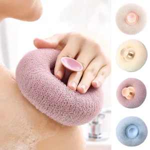 Bola de Baño Moderna con Forma de Girasol, Redonda, Súper Suave, Exfoliante, Totalmente Natural, Reutilizable para Masaje Corporal, para Mujeres y Hombres - Product Image 1