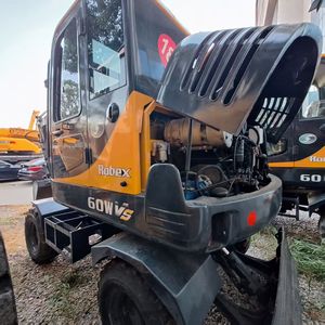 Miniexcavadora de segunda mano HYUNDAI 60WVS, fabricada en Corea del Sur, excavadoras usadas 60WVS en Shanghái - Product Image 3