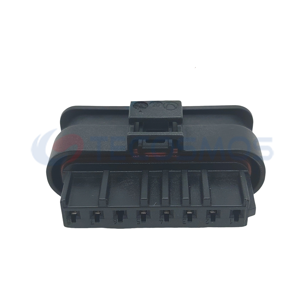 Auto Parts High Quality 6 Band Clip/general-purpose -4 Connector for Car 8-pin Female CT8-0019M-1