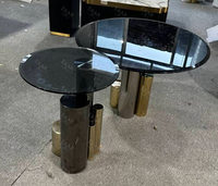 EKAR – table d'appoint de luxe moderne en marbre, meuble de salon