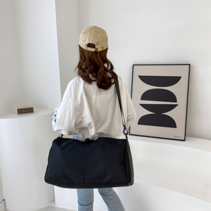 Bolsa de Viaje Personalizada con Logotipo al por Mayor, Bolsa Deportiva Multifuncional para Gimnasio, Bolsa de Fin de Semana con Compartimento para Zapatos - Product Image 2