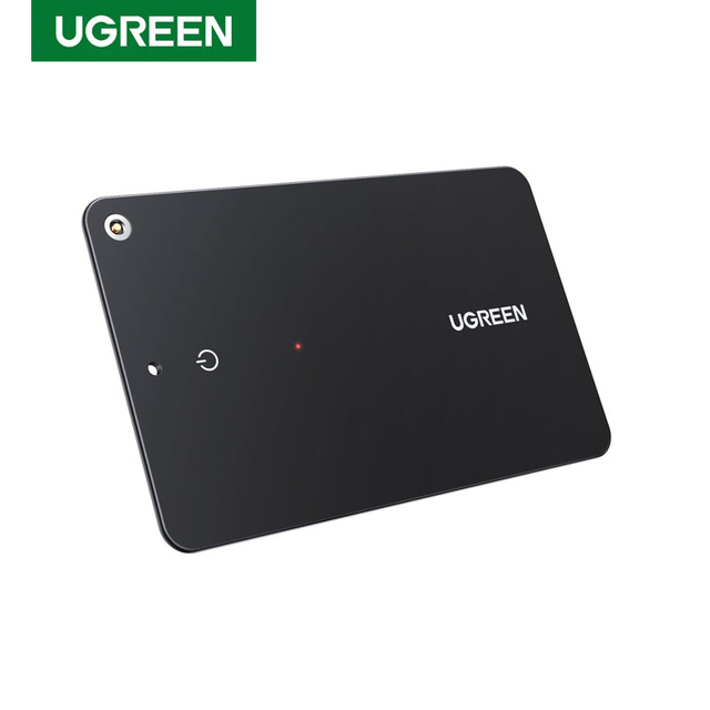 UGREEN CM817 Smart Tag Bluetooth Tracker Slim Smart Finder 1.7mm Ultra Slim Wallet Finder Rechargeable Tracker Card for iPhone