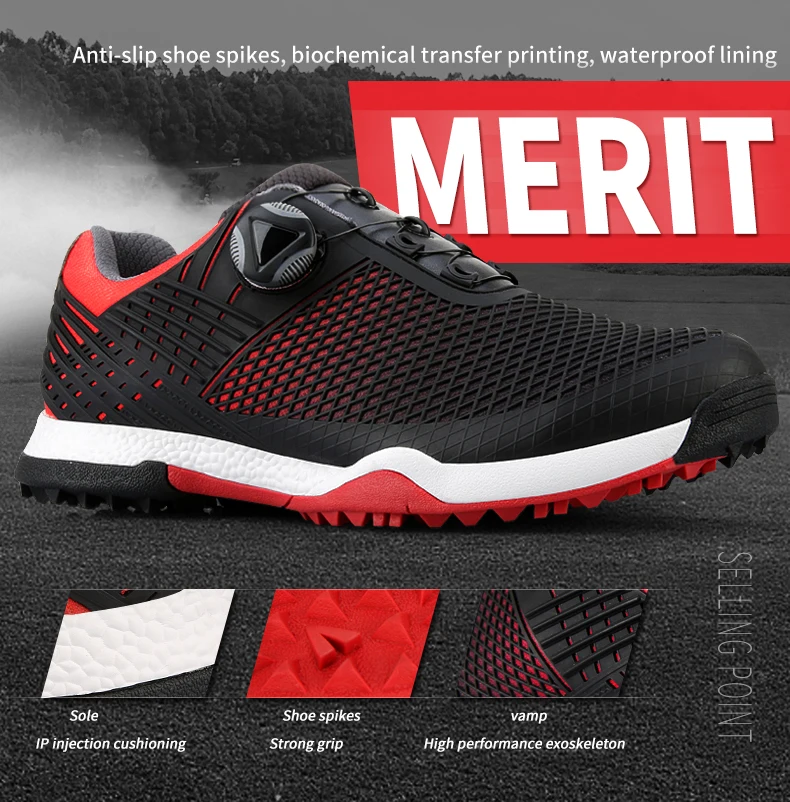 PGM XZ112 High quality oem golf shoe for men