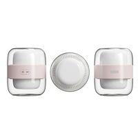 Lampe de chevet moderne et simple, rechargeable, flexible, à courant continu, lumière d'ambiance, lumière RGB, intensité réglable, portable, intérieur/extérieur, chambre à coucher