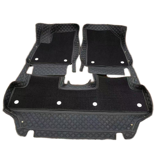 <span class=keywords><strong>Tapis</strong></span> <span class=keywords><strong>de</strong></span> <span class=keywords><strong>sol</strong></span> <span class=keywords><strong>de</strong></span> voiture antidérapants en cuir à grille 3D <span class=keywords><strong>de</strong></span> luxe <span class=keywords><strong>de</strong></span> 5mm d'épaisseur pour Volvo pour Lexus Mitsubishi Outlander Ecosport Pajero-3 an - Product Image 1