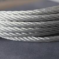 Günstiger Preis 7x19 6mm 8mm 10mm 12mm Marine Edelstahl 304 316 Drahtseil für Bau und Außengeländer