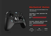 Manette sans fil MOBAPAD Huben 3ème génération HD pour Pro/Lite/OLED, PC, Android, MacOS, Steam, avec fonction MacroTurbo et moteur de vibration