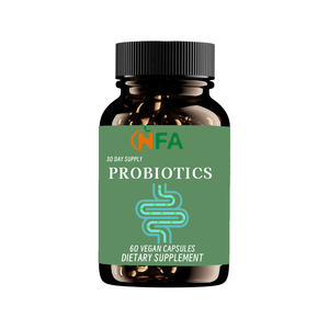 <b>Supplement</b> Manufacturer <b>Healthcare</b> <b>Supplement</b> Probiotics Capsules Enhance Metabolism Function 60 Vegan Digestive Capsules - Product Image 1