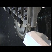 Tour CNC de type suisse à double broche SM205, barre de 20 mm, 10000 tr/min (principal), 8000 tr/min (secondaire), 5 axes, FANUC, pour implants dentaires et applications médicales