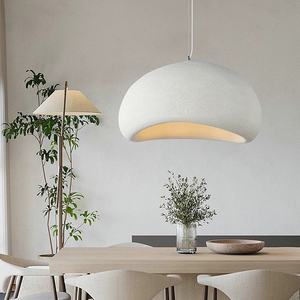 Lampada a sospensione nordica moderna Wabi Sabi lampada industriale <span class=keywords><strong>nuvola</strong></span> giapponese <span class=keywords><strong>lampadario</strong></span> in piccola forma ovale - Product Image 3