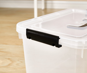 Clear Plastic Storage Boxes <b>Bins</b> Trade Assurance Transparent Multi-Purpose Sundries Storage <b>Rectangle</b> Household Use - Product Image 4