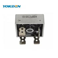 Rectificador de puente monofásico KBPC3510 35A/1000V de 4 pines con montaje a través de orificio