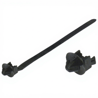 Attache de câble souple réutilisable JZ1-1Z-04 de haute qualité en plastique Nylon 66 autobloquant pour fils et câbles souples